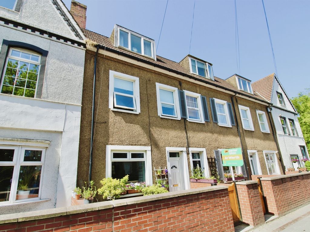 3 bed terraced house for sale in Windsor Road, Penarth CF64, £325,000
