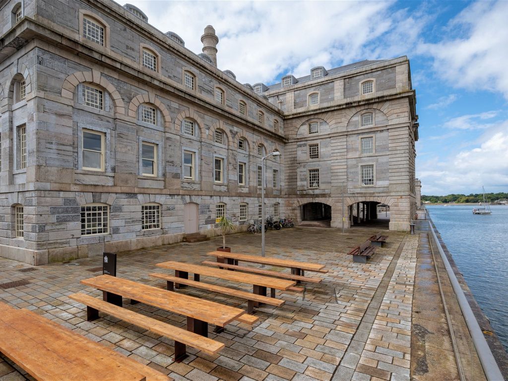 1 bed flat for sale in Mills Bakery, Royal William Yard, Stonehouse PL1, £195,000