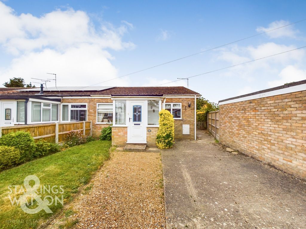 2 bed semi-detached bungalow for sale in St. Clements Way, Brundall, Norwich NR13, £230,000