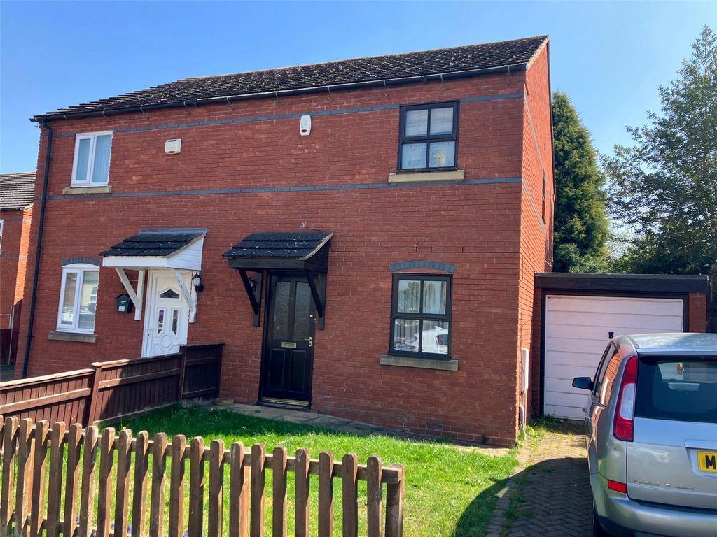 3 bed semi-detached house for sale in Regal Court, Gladstone Street, Hadley, Telford TF1, £165,000