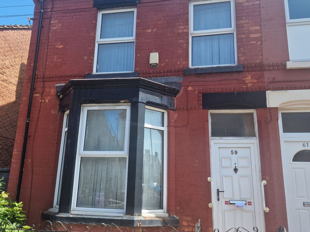 3 bed terraced house for sale in Mansell Road, Liverpool L6, £85,000