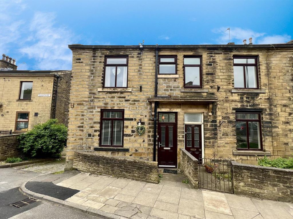 4 bed semi-detached house for sale in Thornton Road, Thornton, Bradford BD13, £180,000