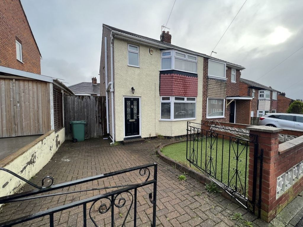 3 bed semi-detached house for sale in Milburn Crescent, Stockton-On-Tees TS20, £110,000