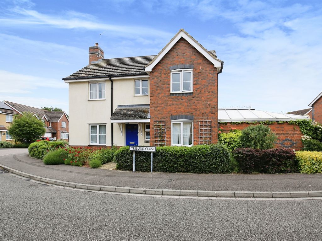 4 bed detached house for sale in Tribune Close, Chatteris PE16, £335,000