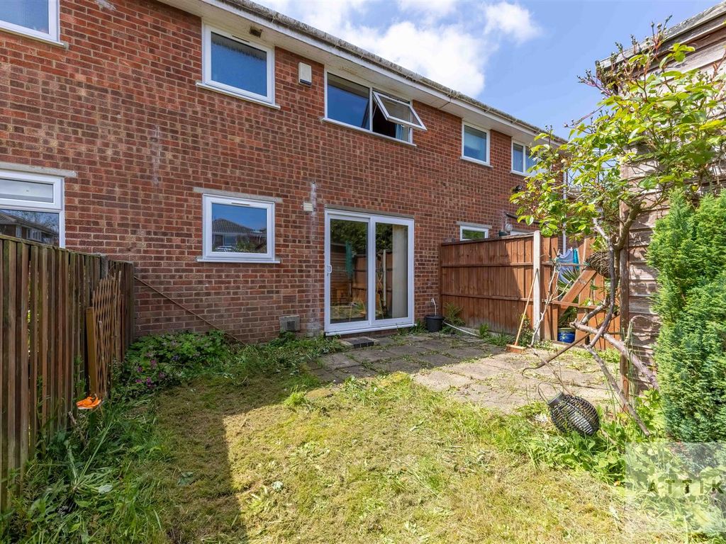 3 bed terraced house for sale in Sywell Close, Old Catton, Norwich NR6, £200,000