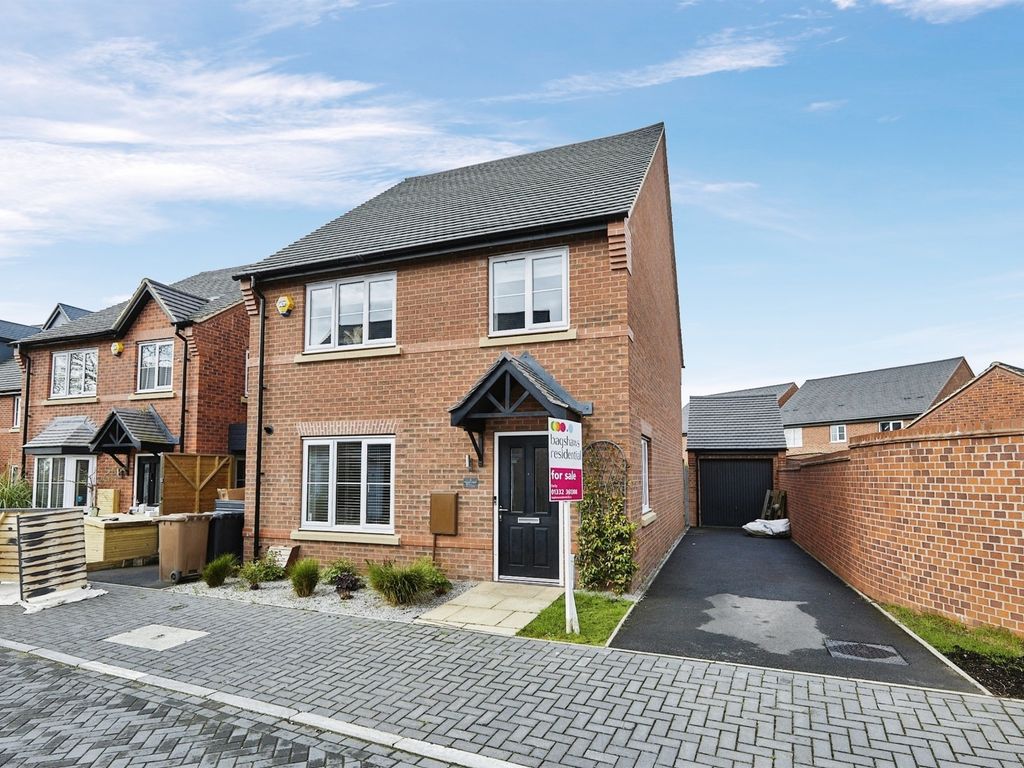 4 bed detached house for sale in Chartley Drive, Littleover, Derby DE23, £325,000