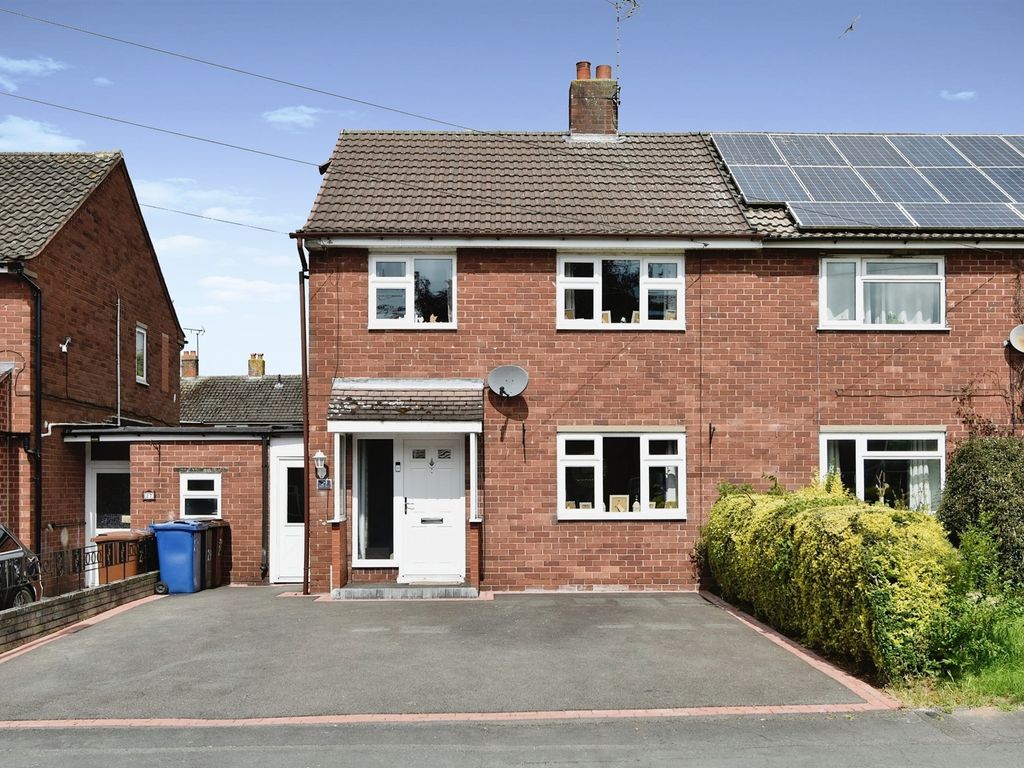 3 bed semi-detached house for sale in West Way, Uttoxeter ST14, £215,000