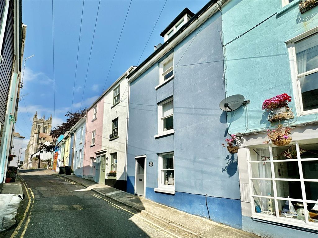3 bed terraced house for sale in Higher Street, Brixham TQ5, £320,000