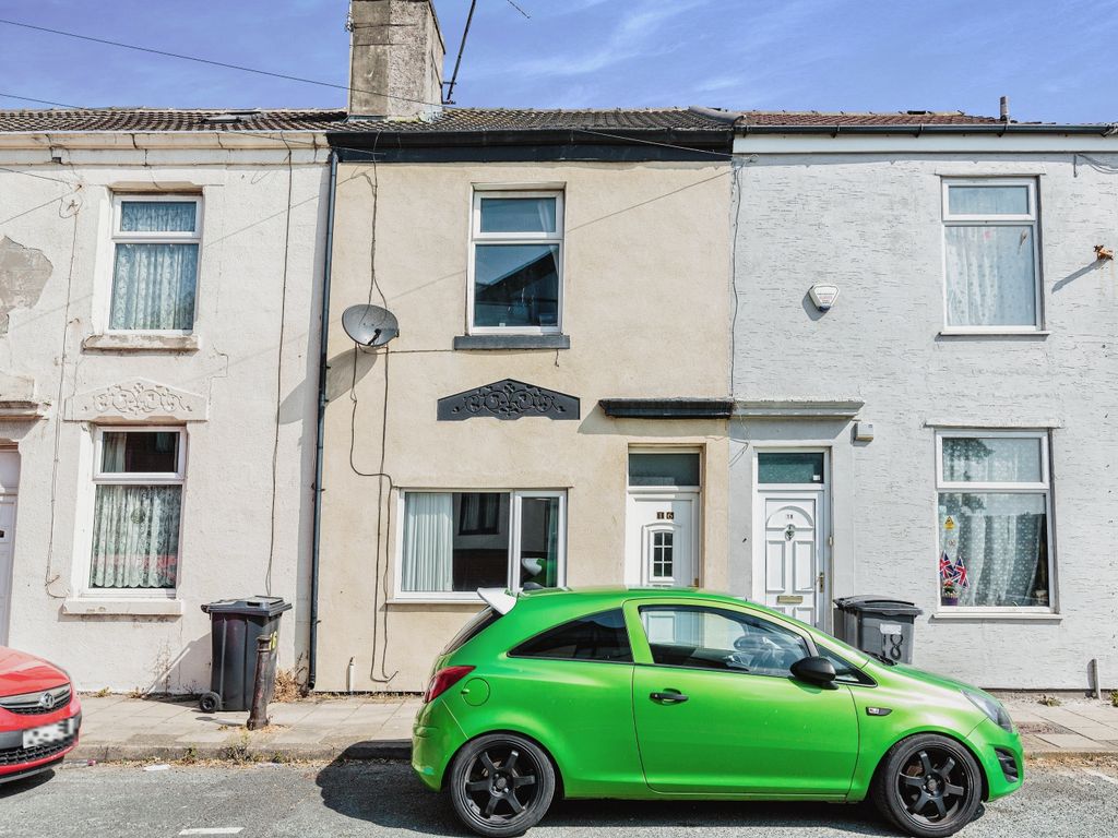 2 bed terraced house for sale in Ball Street, Blackpool, Lancashire FY1, £79,950