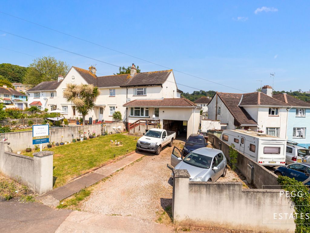 3 bed terraced house for sale in East Pafford Avenue, Torquay TQ2, £240,000