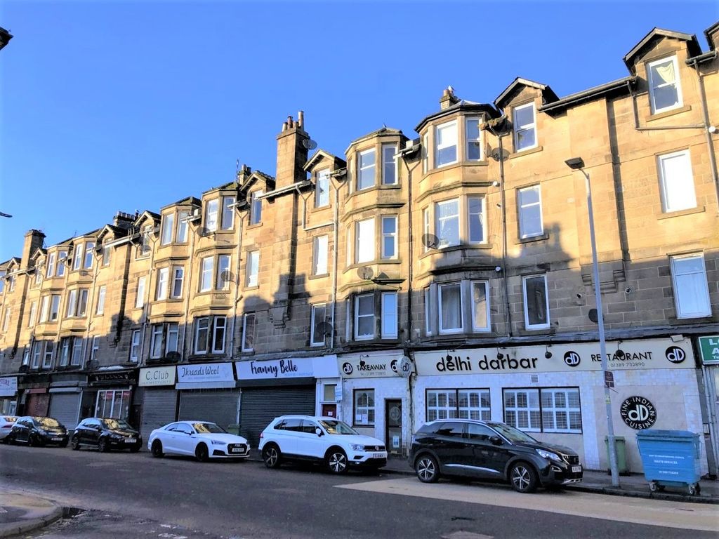 1 bed flat for sale in Glasgow Road, Dumbarton, West Dunbartonshire G82, £47,000