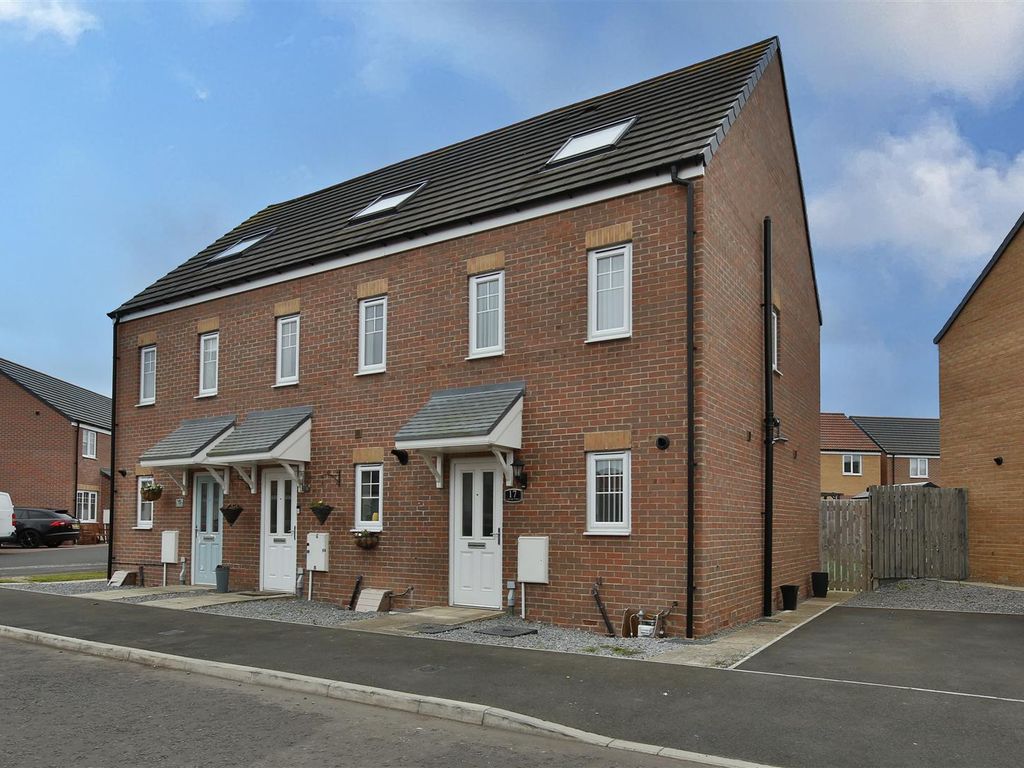 3 bed town house for sale in Corbridge Terrace, Ashington NE63, £124,950
