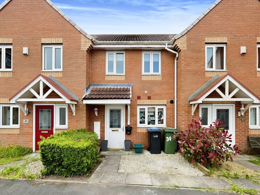 2 bed terraced house for sale in Sandford Close, Wingate TS28, £94,950