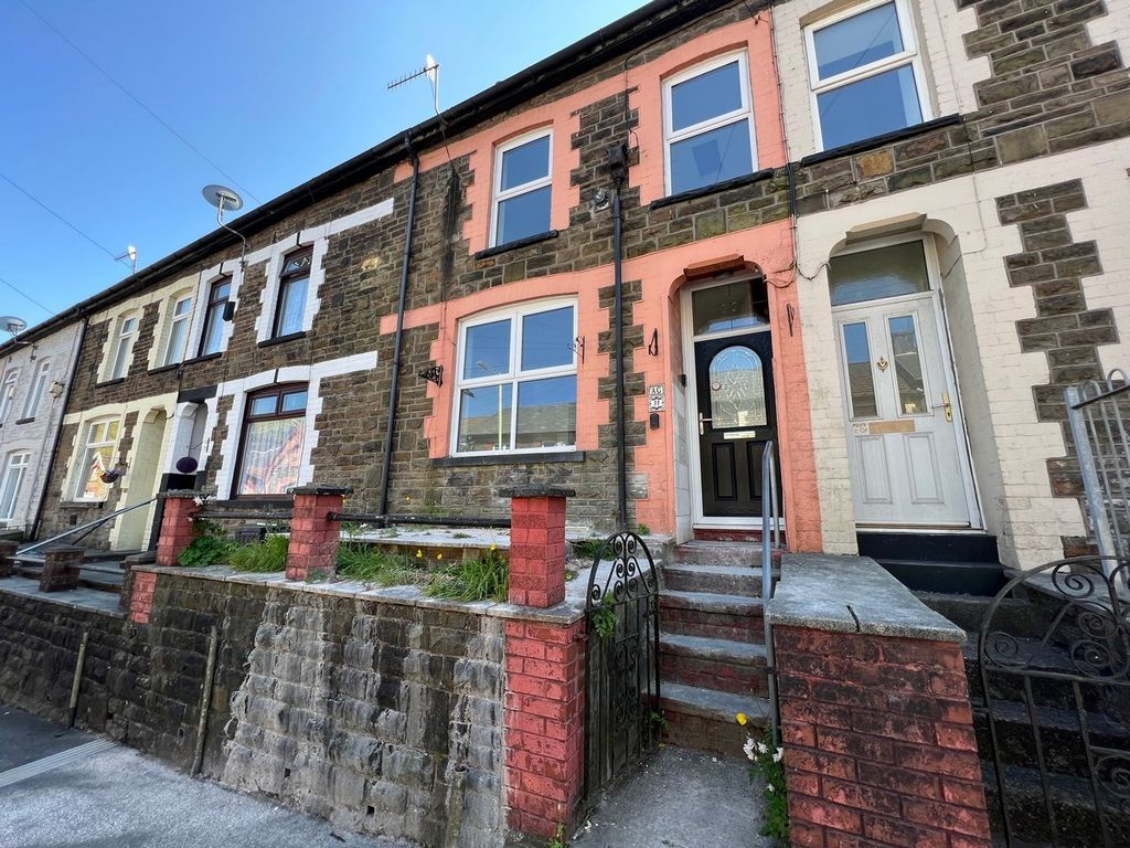 3 bed terraced house for sale in North Road Ferndale -, Ferndale CF43, £115,000