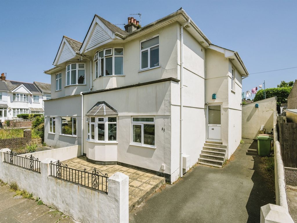 3 bed semi-detached house for sale in Trelawney Road, Peverell, Plymouth PL3, £265,000