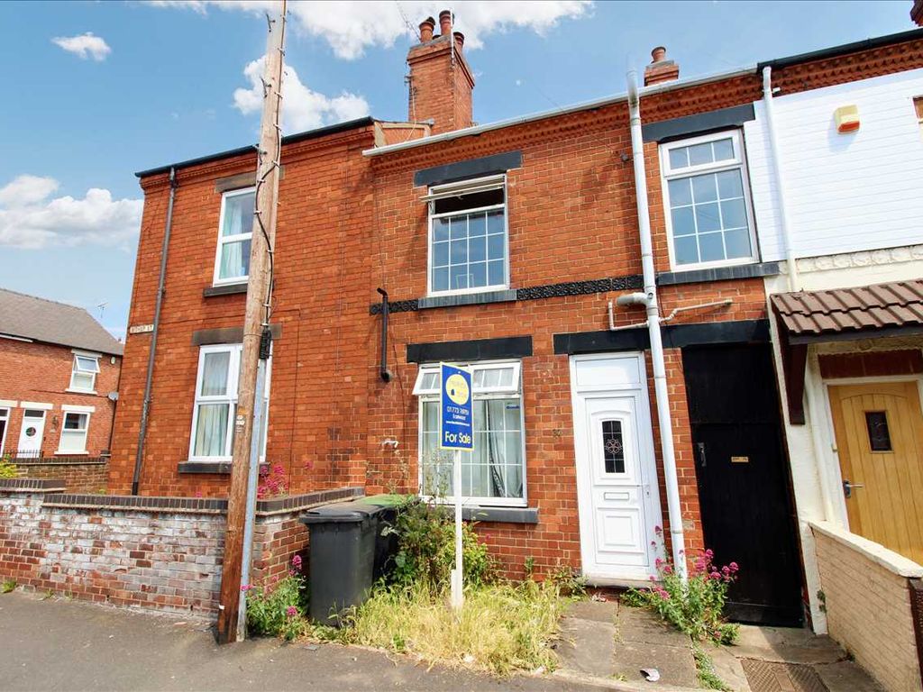 3 bed terraced house for sale in Bishop Street, Eastwood, Nottingham NG16, £95,000