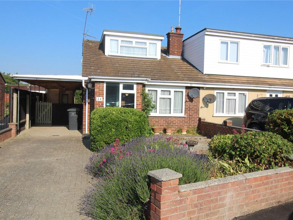 3 bed semi-detached house for sale in Parklands, Rochford, Essex SS4, £300,000