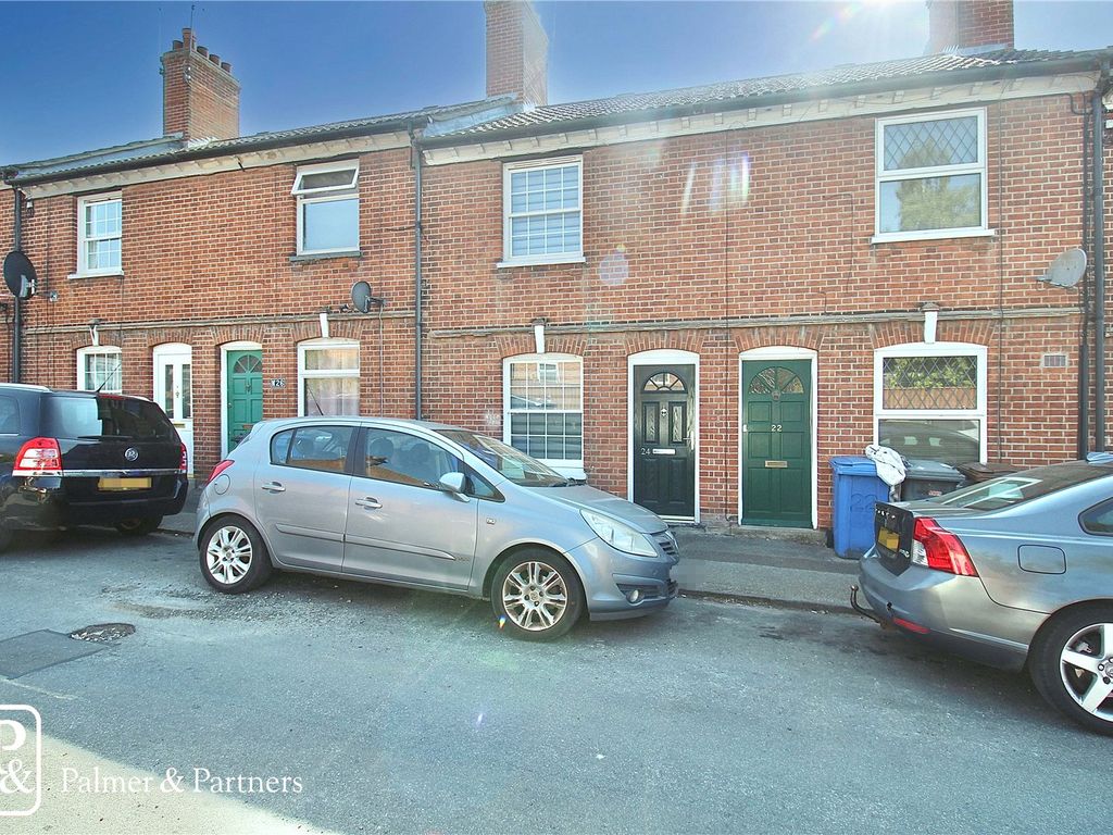 3 bed terraced house for sale in Devonshire Road, Ipswich, Suffolk IP3, £180,000