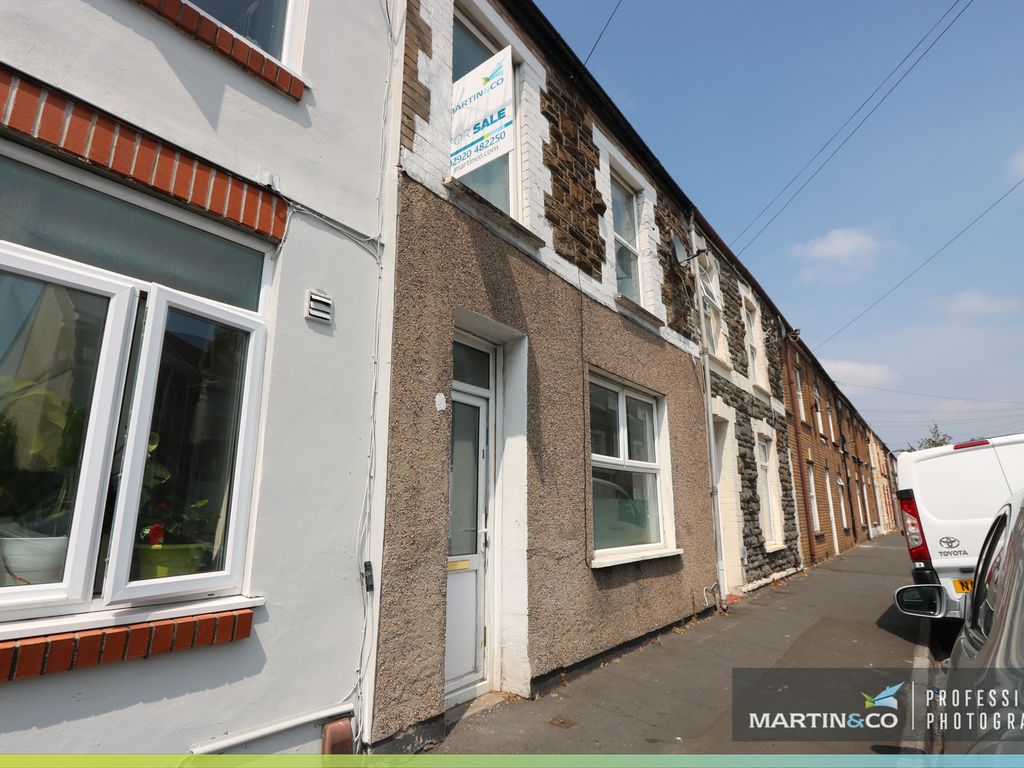 2 bed terraced house for sale in Diamond Street, Roath, Cardiff CF24, £175,000