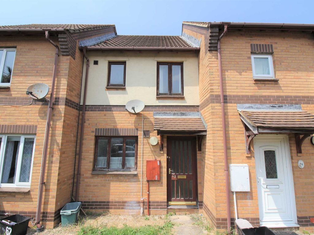 2 bed terraced house for sale in The Barrows, Weston-Super-Mare BS22, £150,000