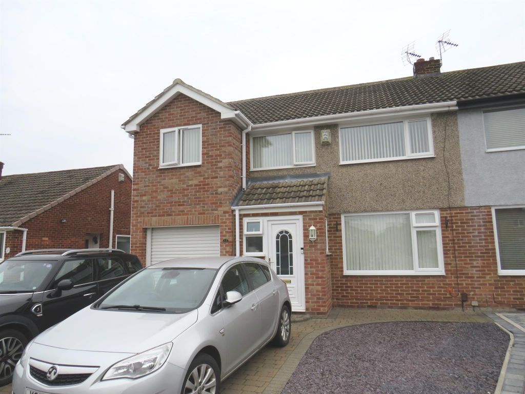 4 bed semi-detached house for sale in Birchfield Close, Eaglescliffe, Stockton-On-Tees TS16, £220,000