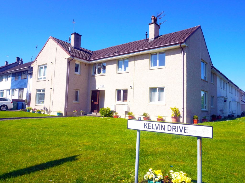 1 bed flat for sale in Kelvin Drive, The Murray, East Kilbride G75, £70,000
