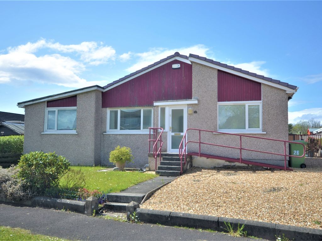 3 bed detached bungalow for sale in Bain Crescent, Helensburgh, Argyll And Bute G84, £249,000