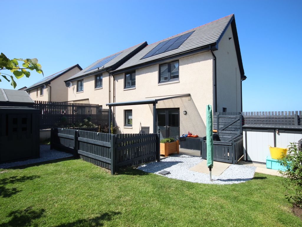 3 bed semi-detached house for sale in Macdonald Road, Banff AB45, £188,000