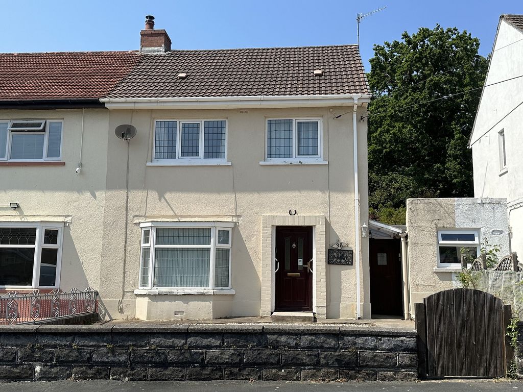 3 bed semi-detached house for sale in Henneuadd Road, Abercrave, Swansea. SA9, £140,000
