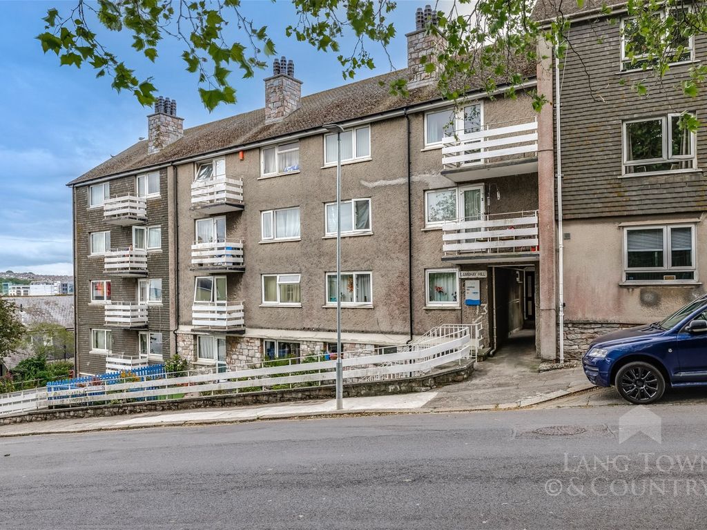 1 bed flat for sale in Lambhay Hill, The Barbican, Plymouth PL1, £100,000