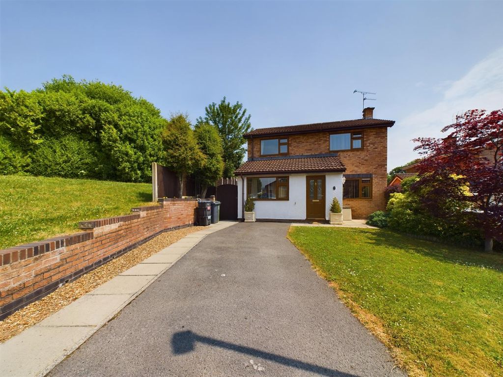 3 bed detached house for sale in Thornhill Drive, Bersham Road, Wrexham LL14, £254,750