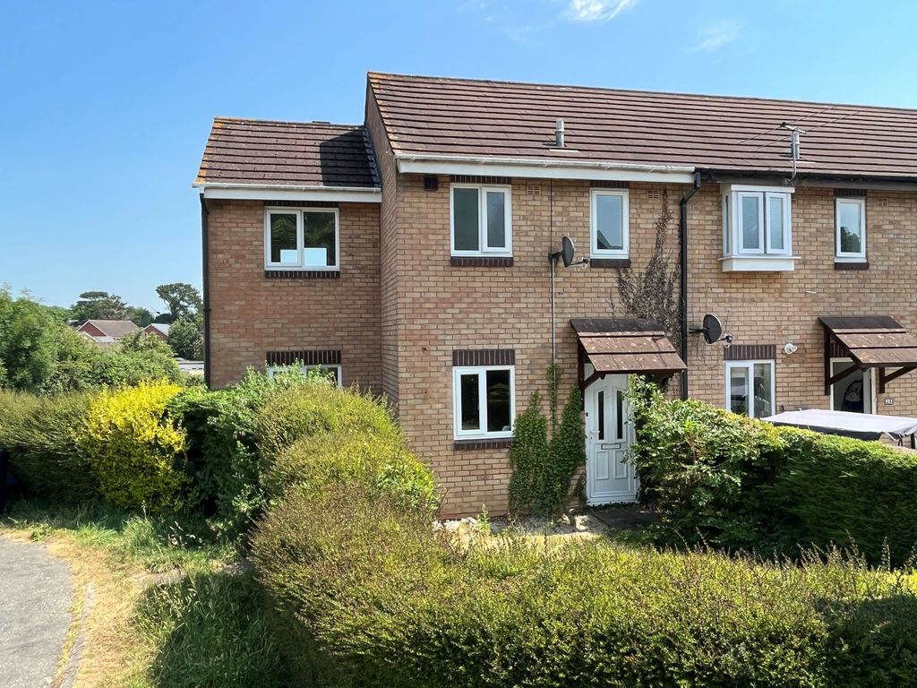 3 bed end terrace house for sale in Mellons Close, Newton Abbot TQ12, £245,000