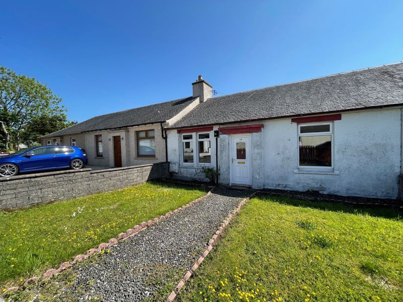 2 bed terraced house for sale in Burnton, Dalmellington, Ayr KA6, £45,000