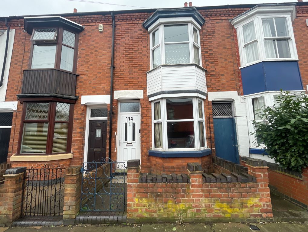 2 bed terraced house for sale in 114 Lambert Road, Off Narborough Road, Leicester LE3, £119,000