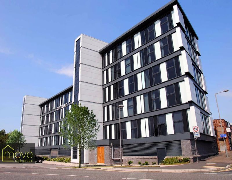 1 bed flat for sale in City Point, Great Homer Street, Liverpool L5, £45,000