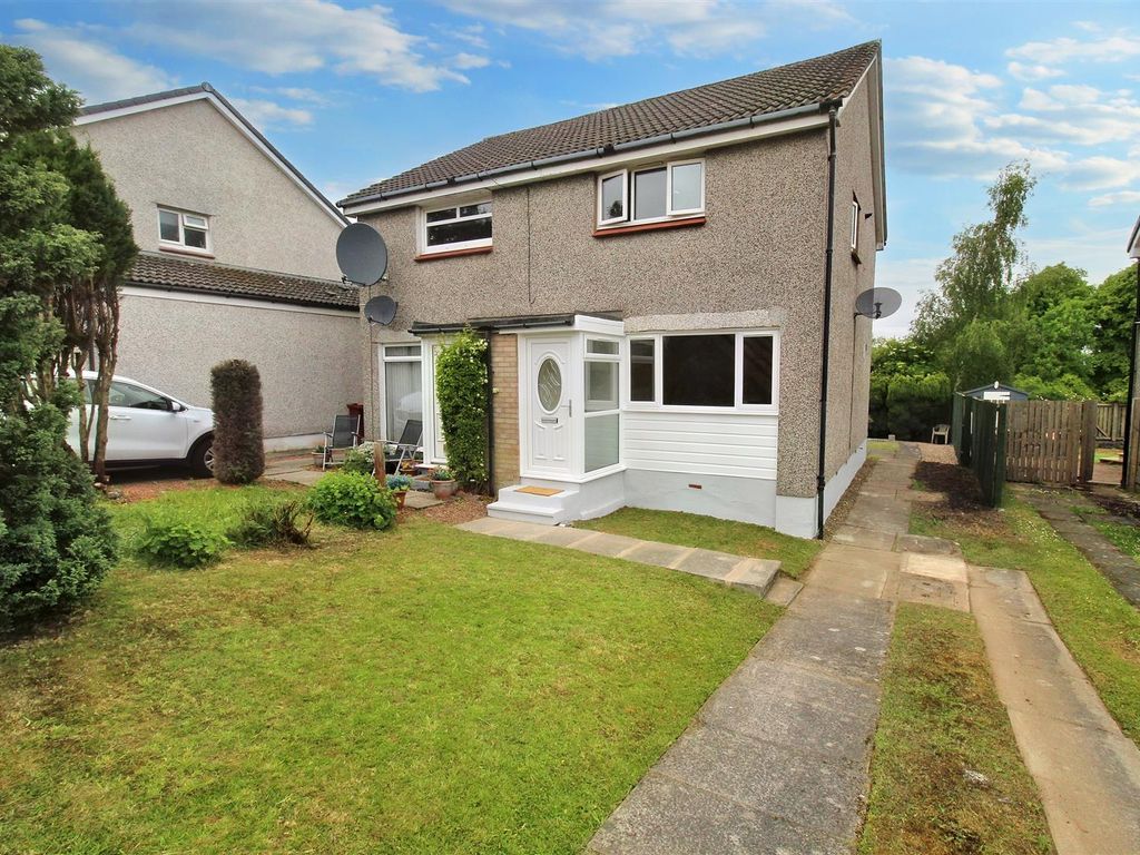 2 bed semi-detached house for sale in Tanzieknowe Road, Cambuslang, Glasgow G72, £155,000