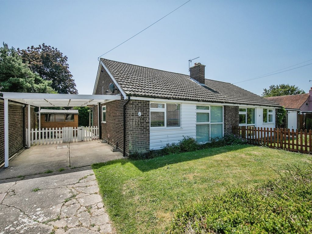 2 bed semi-detached bungalow for sale in Herrings Way, Fordham, Colchester CO6, £290,000