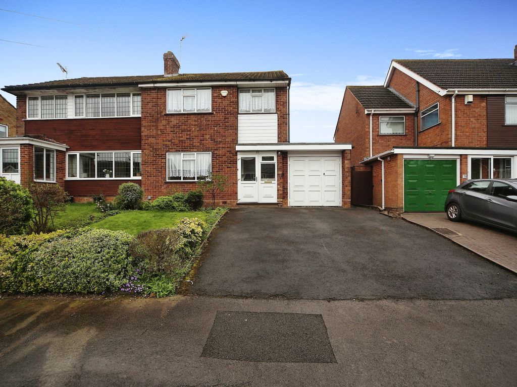 3 bed semi-detached house for sale in Pear Tree Crescent, Shirley, Solihull B90, £300,000