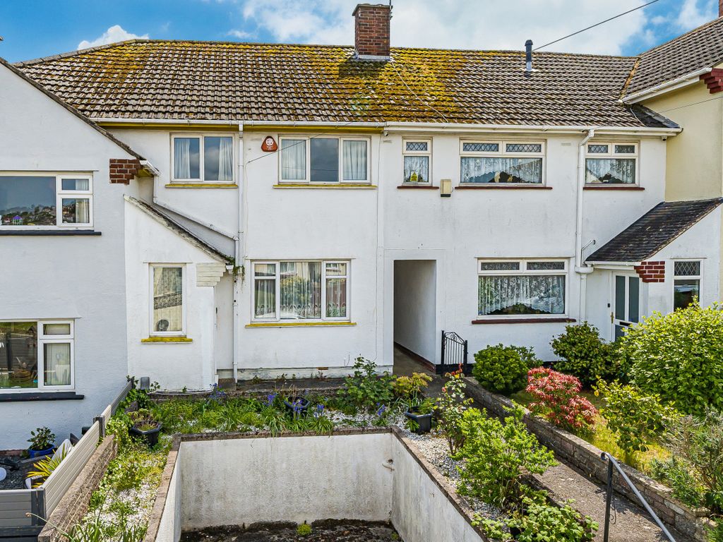 3 bed terraced house for sale in Hodson Close, Paignton, Devon TQ3, £200,000