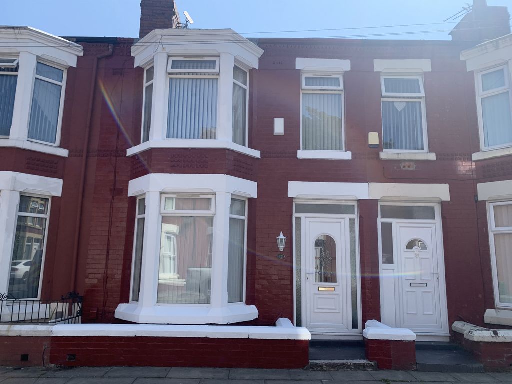 3 bed terraced house for sale in Ennismore Road, Old Swan, Liverpool L13, £100,000