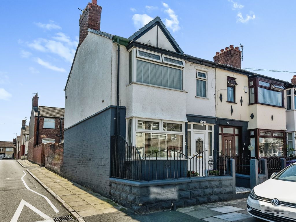 3 bed end terrace house for sale in Saville Road, Old Swan, Liverpool, Merseyside L13, £170,000