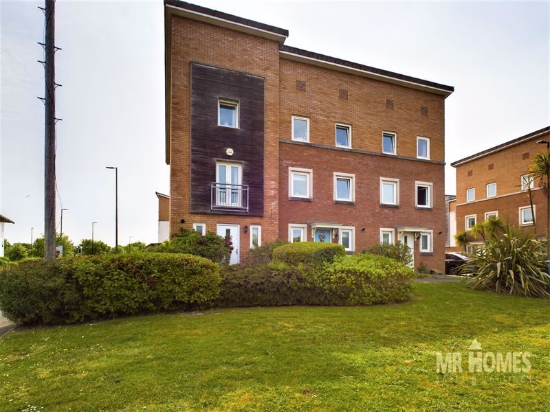 3 bed town house for sale in Burford Gardens, Cardiff Bay, Cardiff CF11, £320,000
