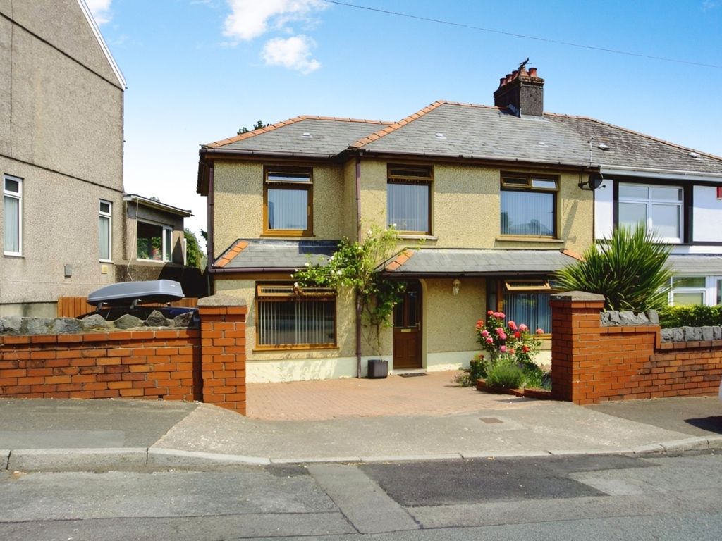 4 bed semi-detached house for sale in Castle Street, Skewen, Neath SA10, £252,000