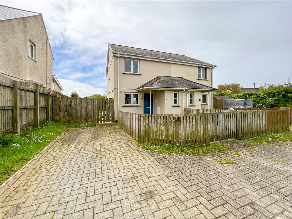 2 bed semi-detached house for sale in White Cross, Cury, Helston TR12, £215,000