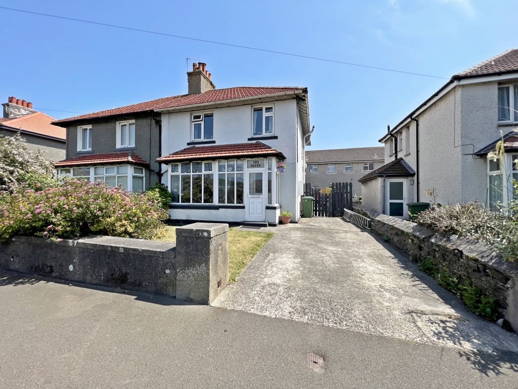 3 bed semi-detached house for sale in The Haven, Ballafesson Road, Port Erin, Isle Of Man IM9, £329,000