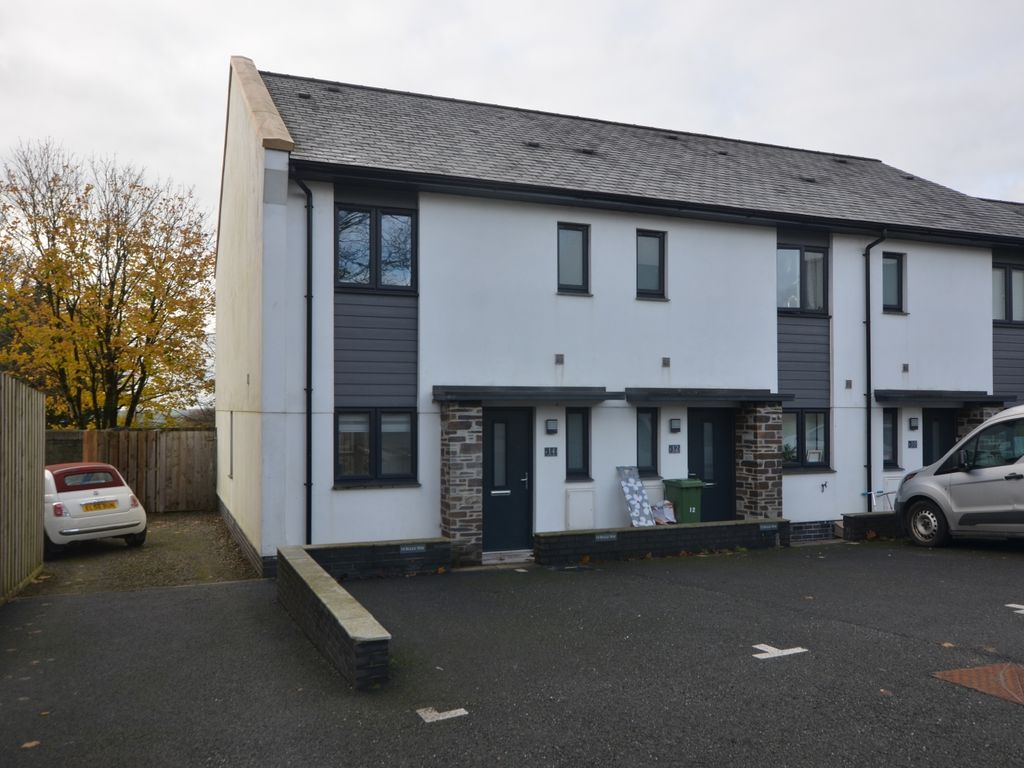 3 bed end terrace house for sale in Bugle Way, Bodmin, Cornwall PL31, £240,000