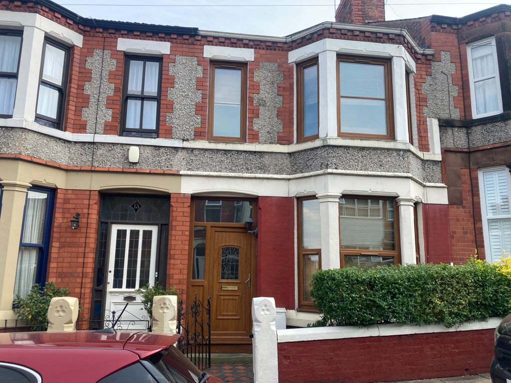 3 bed terraced house for sale in Clive Road, Prenton CH43, £210,000