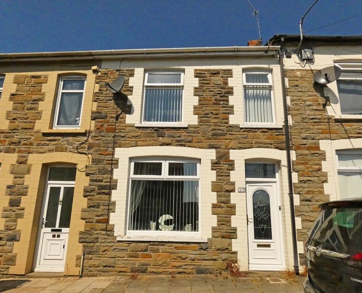 3 bed terraced house for sale in St. Annes Street, Gilfach, Bargoed CF81, £124,950