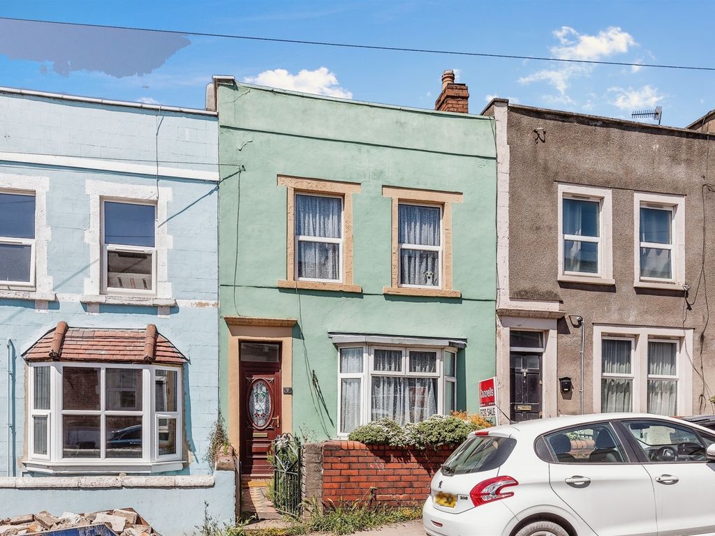 2 bed terraced house for sale in Windsor Terrace, Totterdown, Bristol BS3, £250,000