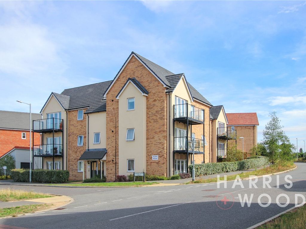 1 bed flat for sale in Martin Hunt Drive, Stanway, Colchester, Essex CO3, £175,000